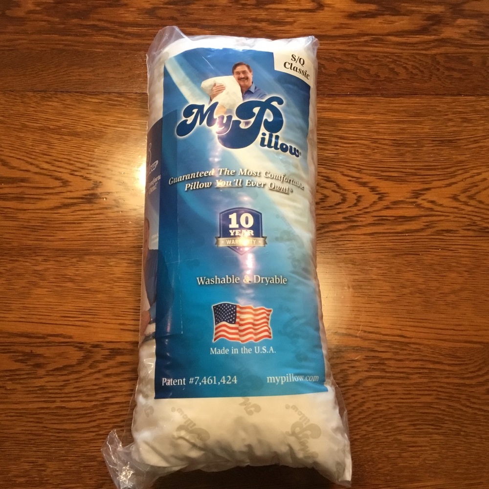 My Pillow Standard Queen Classic Bed Pillow - New